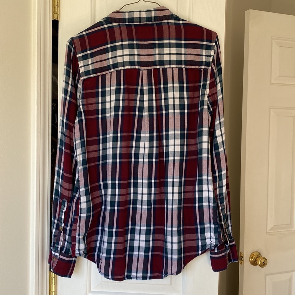 SO plaid button up shirt - Picture 2 of 6